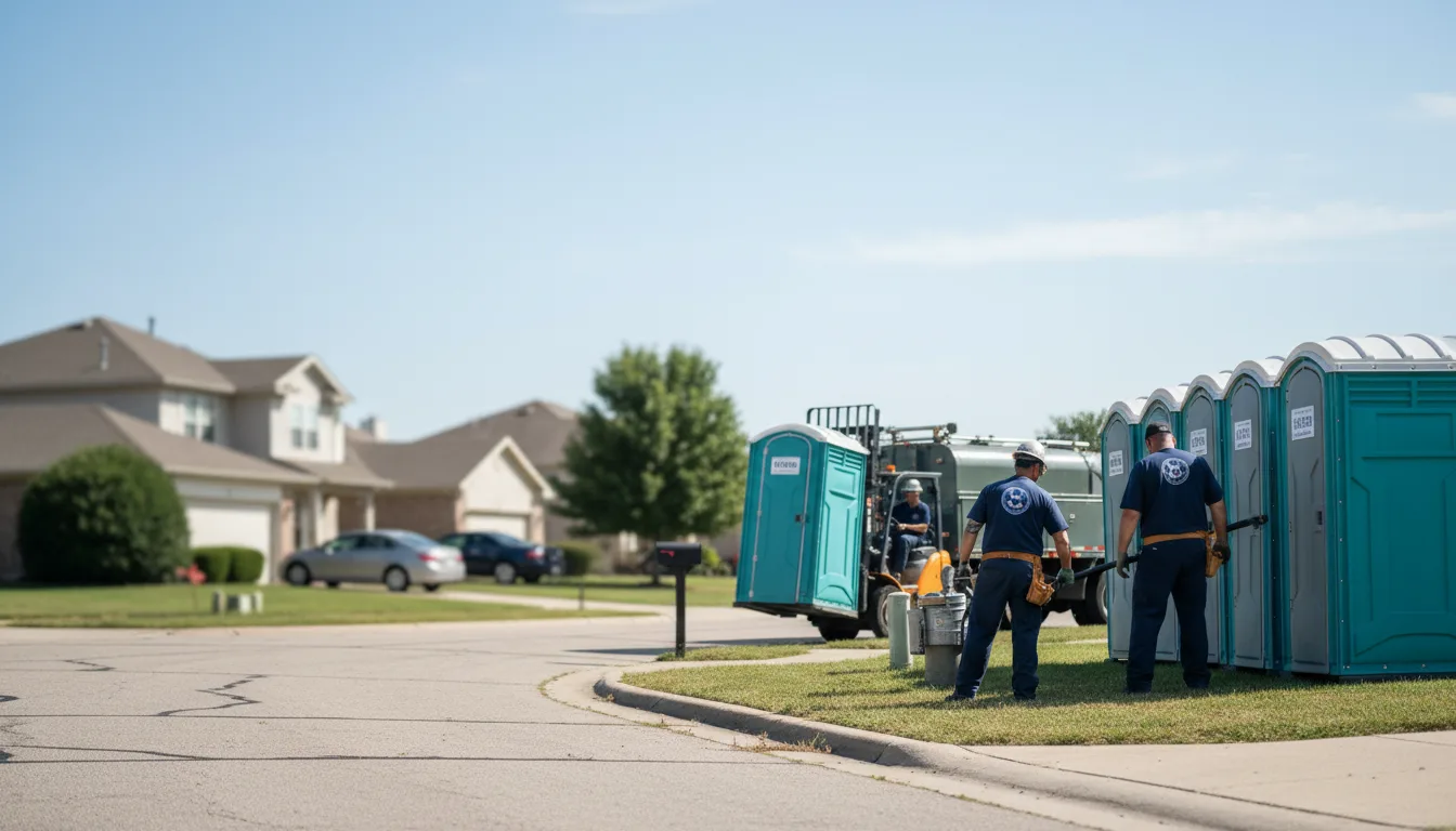 Porta Potty Rental in Colcord, OK near me